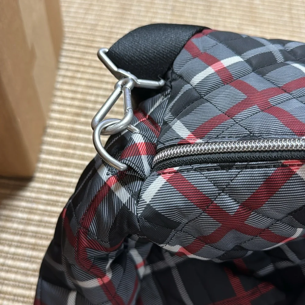 Vera Bradley Plaid Large Travel
Duffle Bag - Paris Plaid Performance - Picture 10 of 17